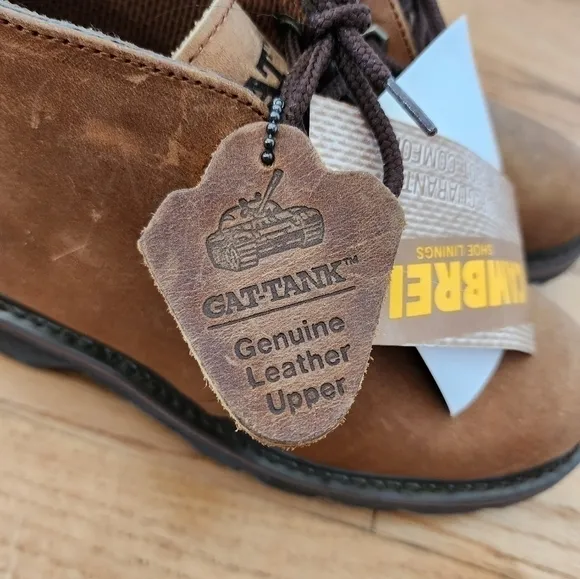 GAT Genuine Leather Upper | Cambrelle Lining Youth Work Boots US 4/ Euro 37