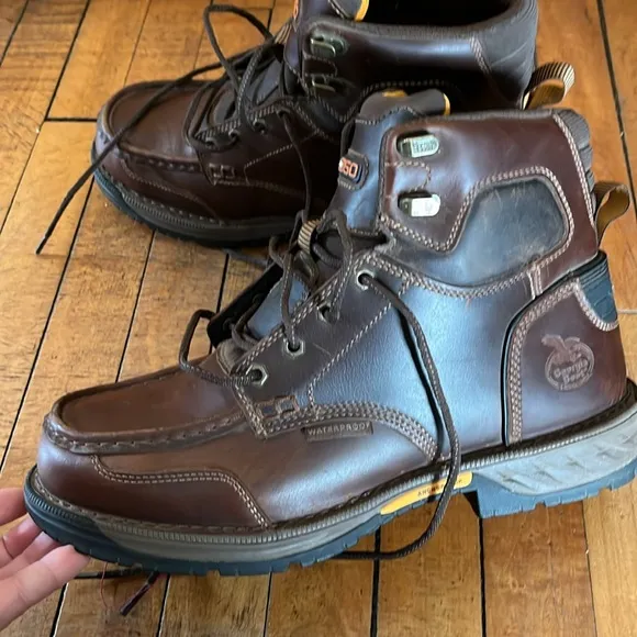 Georgia Athens 60, waterproof lace up work boots