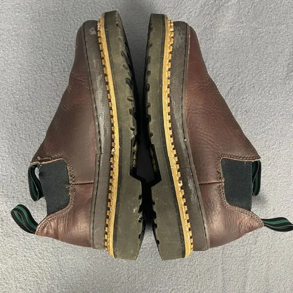 Georgia Boot Giant Romeo GR362 Women US 8 Brown Leather Oil-Resistant Work Boots