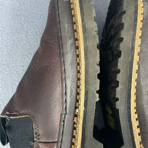 Georgia Boot Giant Romeo GR362 Women US 8 Brown Leather Oil-Resistant Work Boots