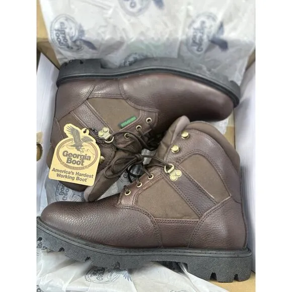 Georgia Boots Homeland Work Boots Men's Size 9W G106