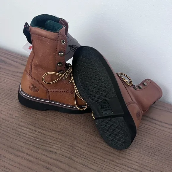 Georgia Kids' Youth Leather Lacer Outdoor Boots