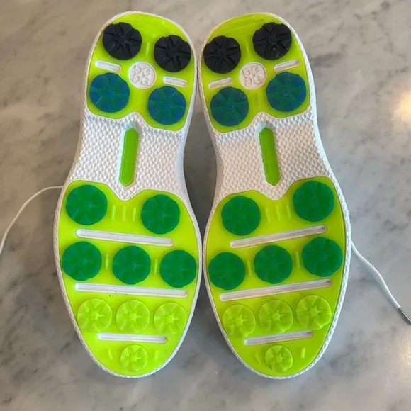 G/Fore Gallivan2r White and Green Golf Shoes