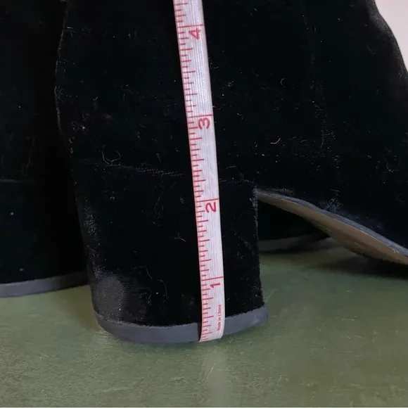 Gianvito Rossi MARGAUX MID Velvet 60mm Boots/Booties Handmade *Italy*