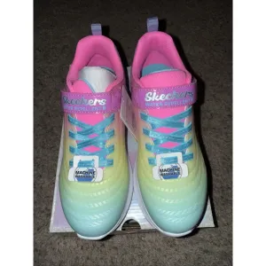 Girl's SKECHERS KIDS  Tuff Tech Jumpsters 2.0 - Blurred Dreams 303397L Size 4