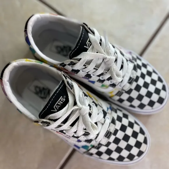 GIRLS' VANS LITTLE KID &amp; BIG KID WARD SKATE SHOES