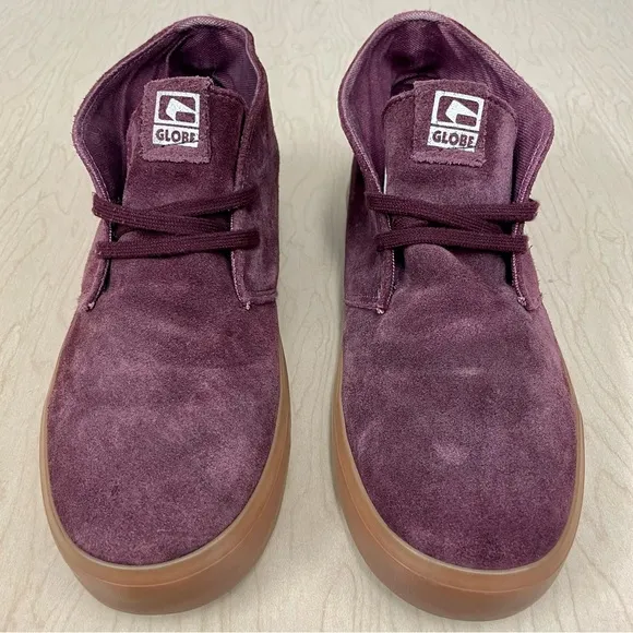 Globe Skate Shoes Mens 8 US 41 EUR Nullarbor Vineyard Suede Desert Boot Sneakers