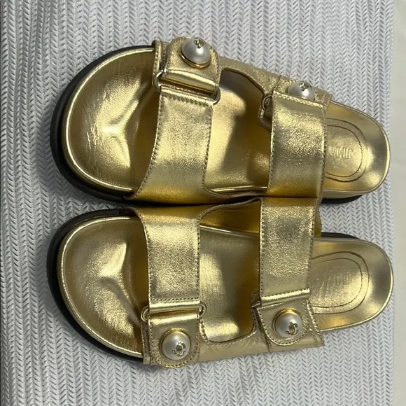Gold Kids Sandals