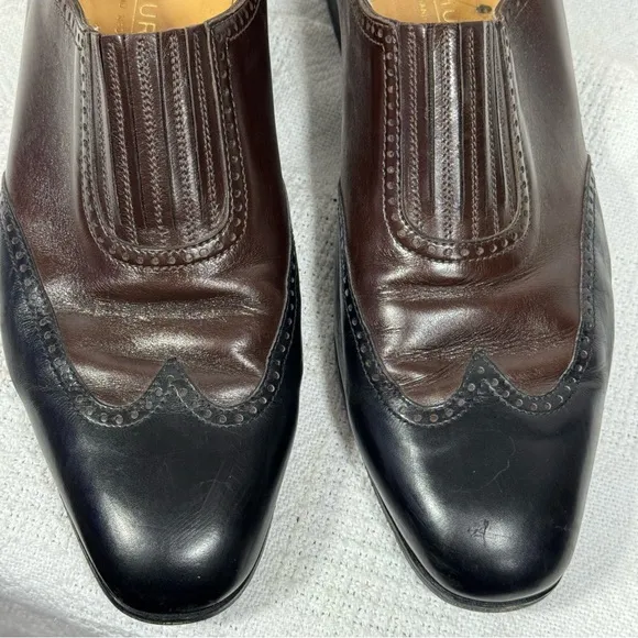 Gravati Arthur Beren Women’s  Classic Brown and Black Leather Shoes sz 8.5M