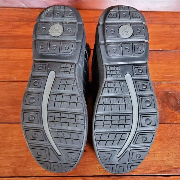 Gravity Defyer Gdefy Shoes Women 6.5 Black Hook Loop Straps TB9006FBL-XW‎