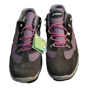 Grisport Low Trekking Hiking Shoes Italy Men's Sz 13 Waterproof Black/Red NWT