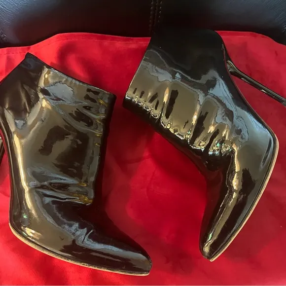 Gucci Black Heeled Boots with Stiletto Heel