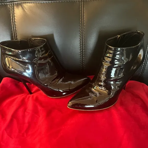 Gucci Black Heeled Boots with Stiletto Heel