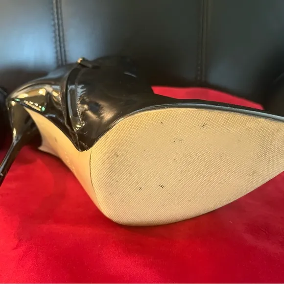 Gucci Black Heeled Boots with Stiletto Heel