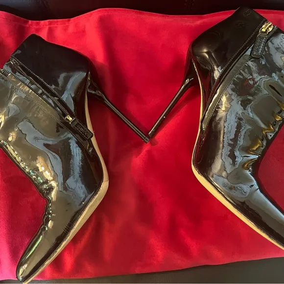Gucci Black Heeled Boots with Stiletto Heel