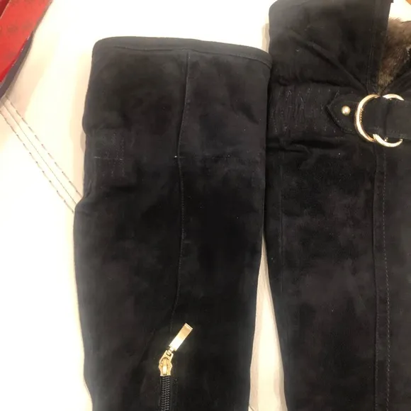 Guess Over-the-Knee Bolim Suede Boots Size 7.5