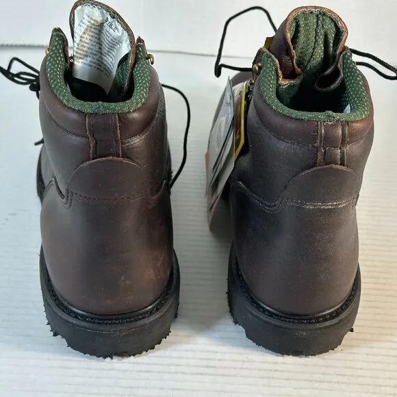 Hard toe Leather Mens 9.5