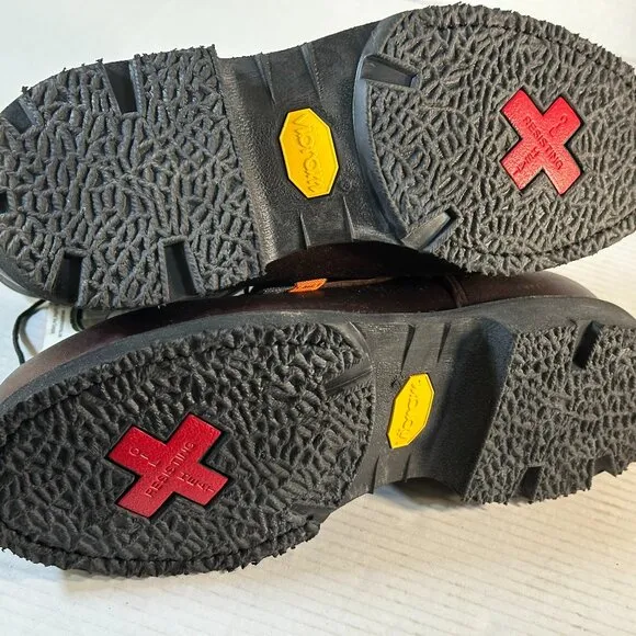 Hard toe Leather Mens 9.5