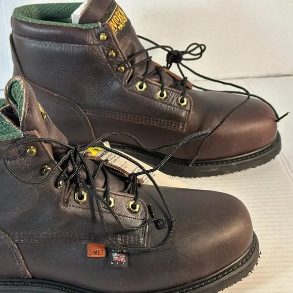 Hard toe Leather Mens 9.5