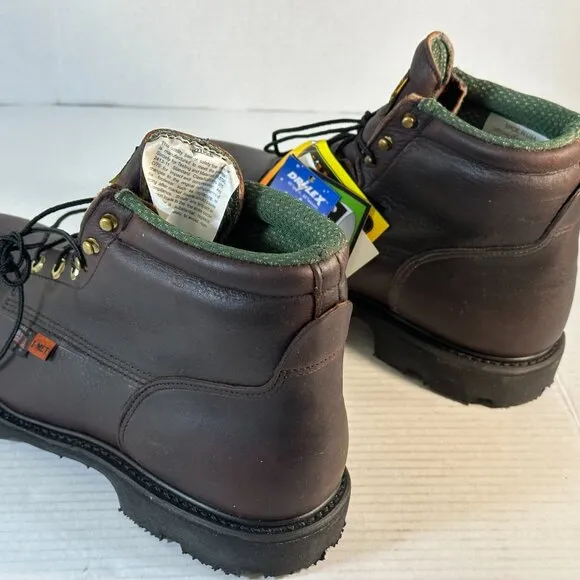 Hard toe Leather Mens 9.5