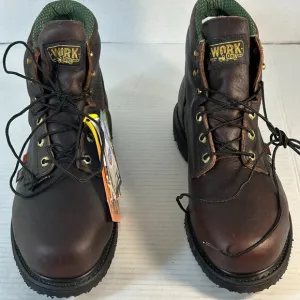 Hard toe Leather Mens 9.5