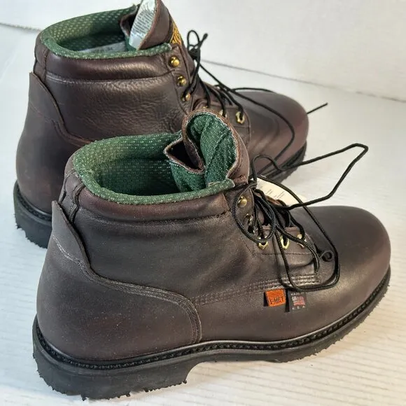 Hard toe Leather Mens 9.5