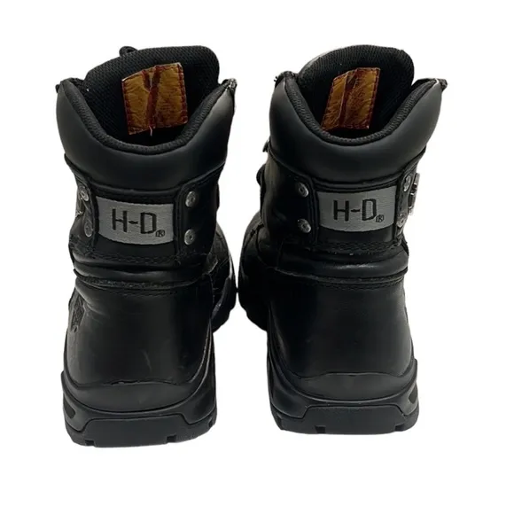 Harley-Davidson Men's Andy Waterproof Black Lace Boots Size 9