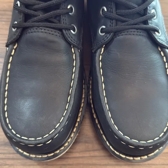 HAWX MEN'S 6GRADE WORK BOOTS - COMPOSITE TOE Black Leather