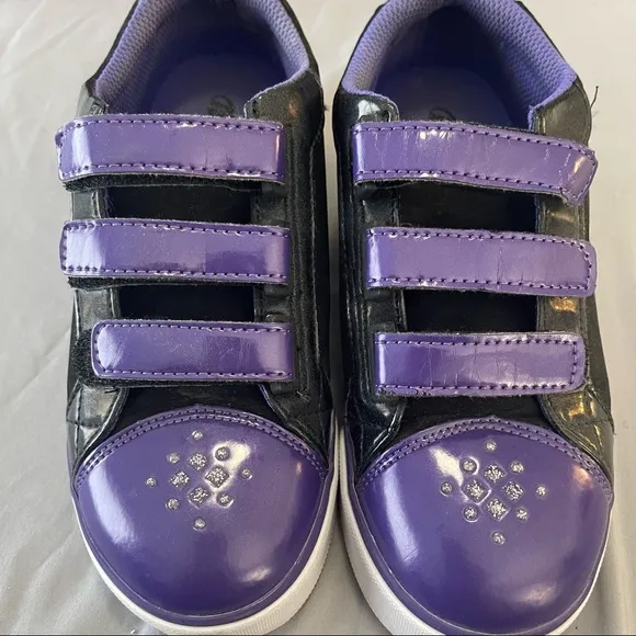 Heelys Youth kids Sparkler Style # 7741 black/purple/white Size-Youth 2