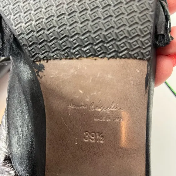 Henry Beguelin Stylish Black Women's Sandals, size 39.5