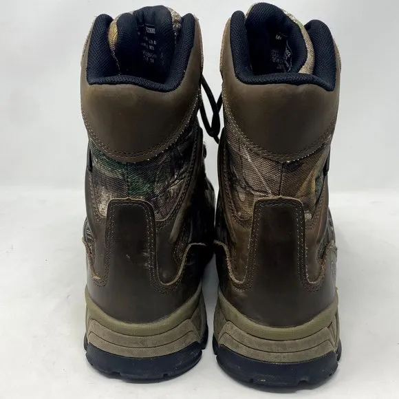 Herman Survivors Camo Hunting Work Boots, Mens Size 8