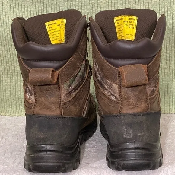 Herman Survivors Men's Camo 400g Thinsulate Ultra Leather Outdoor Boots Sz US12