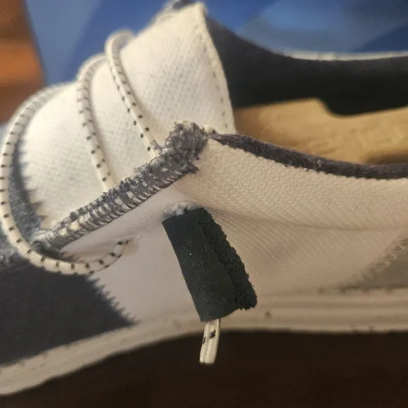 Hey Dude Men's Navy and Gray Shoes