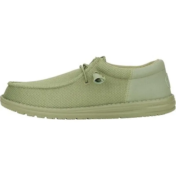 Hey Dude Wally Funk Mono Men's Olive Green Slip-On Casual Shoes