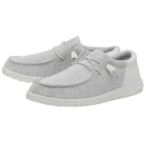 HEYDUDE Wally Funk Mono Casual Shoes Men's Ghosted Knit Slip-On