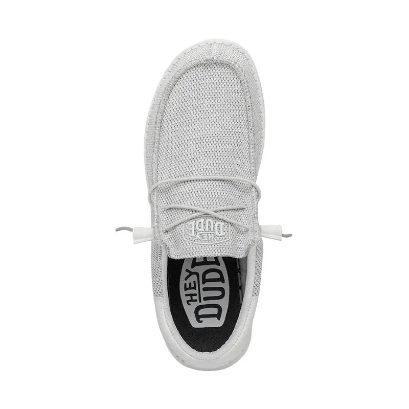 HEYDUDE Wally Funk Mono Casual Shoes Men's Ghosted Knit Slip-On