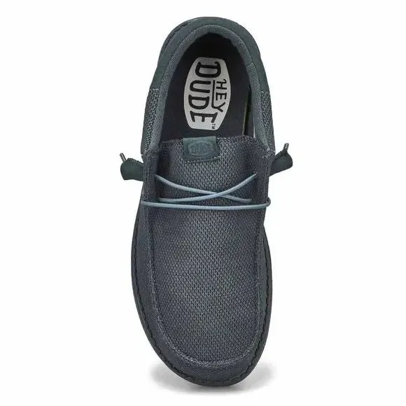 HEYDUDE Wally Funk Mono Men's Dark Slate Slip On Casual Shoes