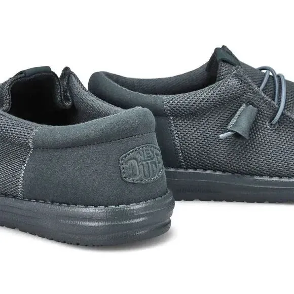 HEYDUDE Wally Funk Mono Men's Dark Slate Slip On Casual Shoes