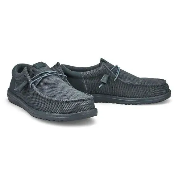 HEYDUDE Wally Funk Mono Men's Dark Slate Slip On Casual Shoes