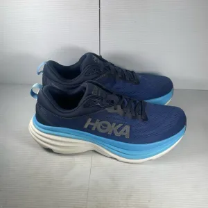 Hoka Bondi 8 Blue Running Shoes
