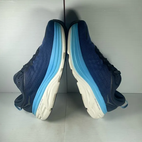 Hoka Bondi 8 Blue Running Shoes