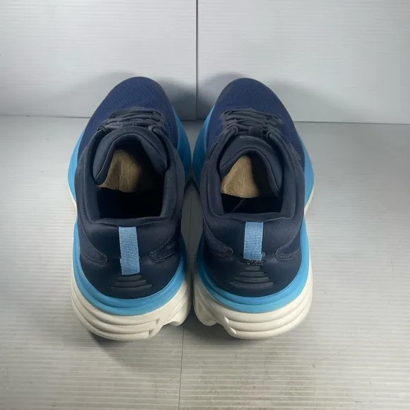 Hoka Bondi 8 Blue Running Shoes