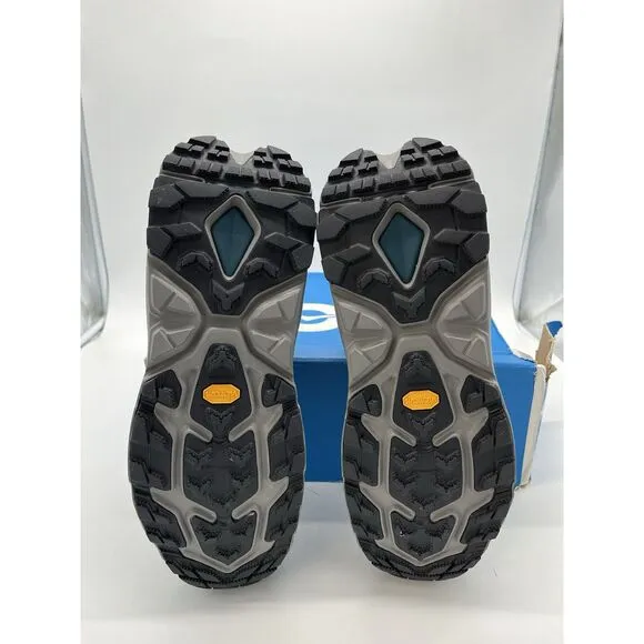Hoka One One Kaha 2 Mid GTX Hiking Leather Blue Shoes 1123155 BCBGR Mens US 11.5