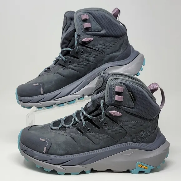 Hoka One One Kaha GTX Mid 1123156-CCSH Women's Size 7.5 Vibram Hiking Shoes New