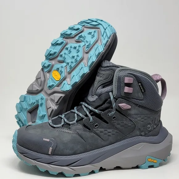 Hoka One One Kaha GTX Mid 1123156-CCSH Women's Size 7.5 Vibram Hiking Shoes New
