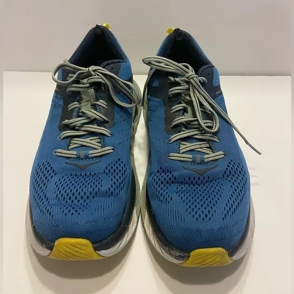 HOKA One One Mens Running Shoes Arahi 3 Blue Athletic Sneakers Size 10.5