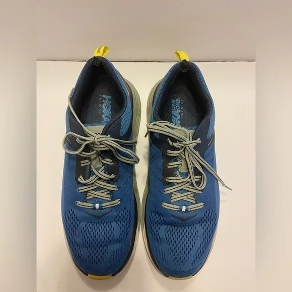HOKA One One Mens Running Shoes Arahi 3 Blue Athletic Sneakers Size 10.5