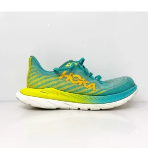 Hoka  One One women's  Running Shoes  Sneakers - Teal and Yellow
