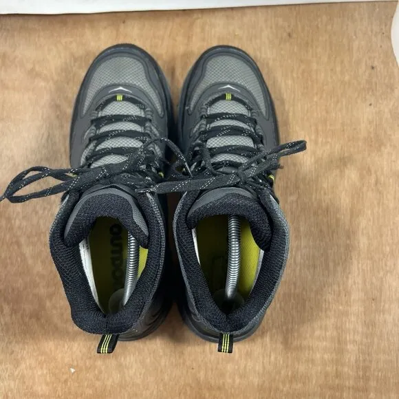 Hoka One Tor Tech Mid WP Men Size 10 Black Hiking Shoes Boots