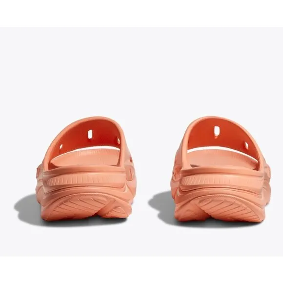 Hoka Ora Recovery‎ Slides 3 Comfort Sandals US Men's 8 / Women's 10, Papaya, NEW